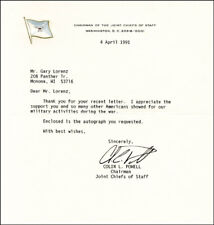 COLIN L. POWELL - TYPED LETTER SIGNED 04/04/1991 picture