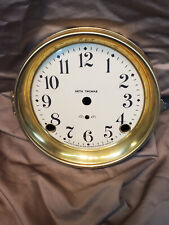 Restored Antique Seth Thomas Clock Dial and Bezel Refurbished picture