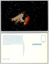 Infrared Map Swan Nebula M17 NASA Space Astronomy Action Packets Postcard picture