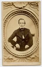 Vintage Unusual CDV Photo of Man,  Pearson , Derby UK picture