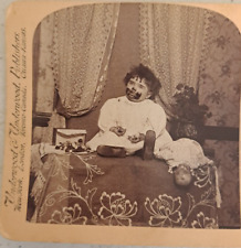 1895 Underwood & Underwood Stereoview My But Those chotlates are dood Baby picture