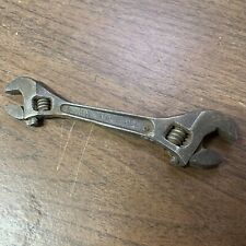 Rare Vintage LAKESIDE TOOLS Crescent 4-6 Inch Double Adjustable Wrench USA Tool picture