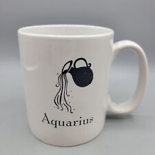 AQUARIUS zodiac White  Coffee Cup Porcelain Soup Coffee Tea Mug Cup  picture