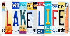 Lake Life Front Vanity License Plate #LP-TL093 picture