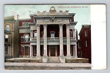 Wheeling WV-West Virginia, Elks Club, Vintage c1908 Postcard picture