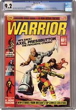 Warrior UK #1 CGC 9.2 1982 2111149001 1st app. Alan Moore's MarvelMan picture