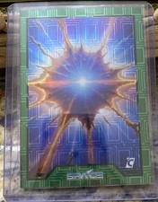 GAMMA-RAY BURST #9 2025 Cardsmiths SPACE Galactic Edition EMERALD Gem #47/99 picture