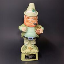 Vintage 1972 Large Mr. Lucky Leprechaun Decanter by Hoffman Whiskey Large 12 