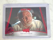 Cryptozoic Jurassic Park 2026 #17 The Flea Circus John Hammond Red /199 picture