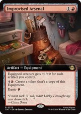 Improvised Arsenal (Extended Art) 0270 Teenage Mutant Ninja Turtles MTG picture