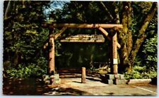 Postcard - Gateway tp Muir Woods National Monument, Mill Valley, California picture
