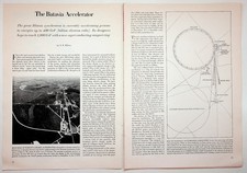 Fermilab Batavia Accelerator Science Article Magazine Print 1970s Physics picture