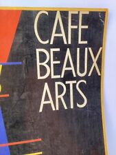 Cafe Beaux Arts, Georgetown, Washington DC Vintage menu (K2-1) picture