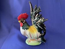 Vintage Rooster Ceramic Hand Painted  Bantam Roo L&M Inc. 1940's. He's A Boss. picture