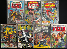 MARVEL SUPER-HEROES 7-Book Marvel LOT #1 17 19 24 25 31 SPECIAL 1st Black Knight picture