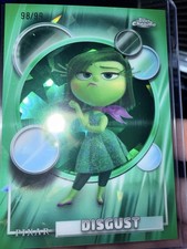 2026 Topps Chrome Disney Sapphire Green - Inside Out Disgust #175 /99 picture