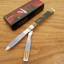 Frost Cutlery Doctors Pocket Knife Stainless Steel Blades Jigged Bone Handle picture