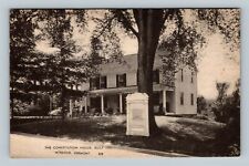 Windsor VT, The Constitution House, Vermont Vintage Postcard picture