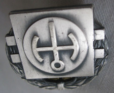 Vietnam War era US Army Nuclear Reactor Operator 2nd Class Badge 1/20 Silver picture