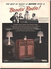 1947 Bendix Radio Duffy's Tavern NBC Radio Show Vtg Original Magazine Print Ad picture