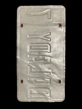 Vintage Illinois License Plate Tag Dalady 7 from 2003 Decent Condition picture