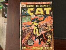Beware the Claws of the Cat (#1-4)Lot of Four1972 1st APP Greer Grant;Tigra picture