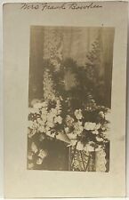 Post Mortem Real Photo Postcard RPPC~Baby Girl Casket 1913~Lived 22 Hours~Id’d picture