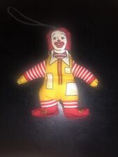 Vintage 1981 RONALD McDONALD Stuffed Plush Christmas Ornament McDonald's Toy picture