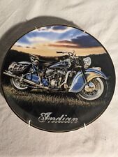 Lot Of 11 Franklin Mint Indian And Harley Davidson Motorcycle Collectible Plates picture