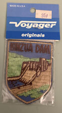Vtg Voyager Originals Kinzua Dam Souvenir Embroidered Patch Emblem 2.75