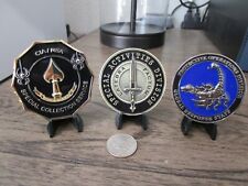 3 CIA Challenge Coins SAD Grim Reaper SCS NSA GRS Global Response Staff picture
