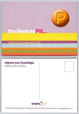 Continental The Lifestyle Pill Contraception Health Advertising Surgery Postcard picture