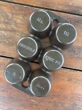 Griswold Cast Iron No. 18 Fully Marked 6 Cup Muffin Pan picture