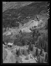 San Juan County Colorado 1940 Abandoned Gold Mines Mills Tailings Deforestation picture