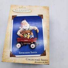 Hallmark Keepsake 2004 Toymaker Santa Ornament Collector Series In Original Box picture