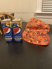 Little Ceasars Crew Member Bucket Hat And 2 Limited Edition Pineapple Pepsi picture
