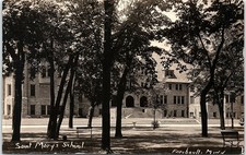 Vintage Postcard 1947 Long Lake Resort Campbellsport Wisconsin RPPC picture