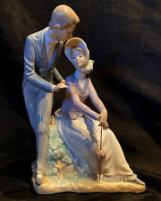 LLADRO  NAO  Courting Couple 411G  Excellent Condition picture