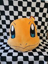 Pokemon Pillow Plush Charmander 14”x 15” Face Doll Orange Gen 1 picture