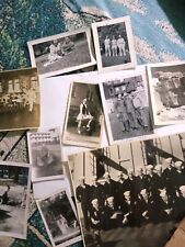 Antique Army Soldier Photos Lot Of 14 1942-1945 Mental Patient, Pinups  picture