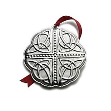 2012 Towle 13th Annual Celtic Sterling Silver Xmas Ornament Pendant Medallion picture