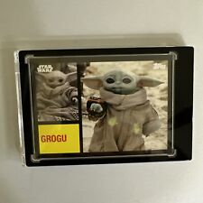 2024 Topps Throwback Thursday #53 GROGU Star Wars TBT Photo Variation picture