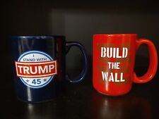 Trump 45 Collectors Coffee Cups OFFICIAL MADE IN USA  picture