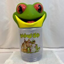 Rainforest Cafe Frog Cup With 3D Lid - Bottle Souvenir No Straw picture