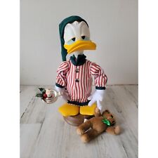 Santa's best Mickey unlimited Donald Duck animated 1997 motionette Xmas Decor fi picture