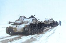 WW2 Picture Photo 1944 Two German Panzer Tank Stug III Gs secure a road 4173 picture