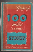 TRAVEL ,GREGORY'S 100 MILES AROUND SYDNEY TWENTY SECOND EDITION picture