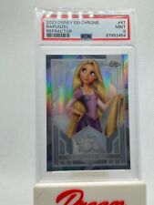 2023 Disney 100 Chrome Rapunzel Refractor PSA 9 Mint #67 picture