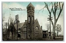 MONMOUTH Illinois ~ 1st U.P. Church Presbyterian ~ Dirt road picture