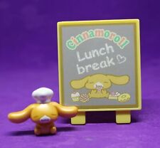 Cinnamoroll Cafe Signboard Lunch Break Magnetic Sign Anime Figure Rare F2 picture